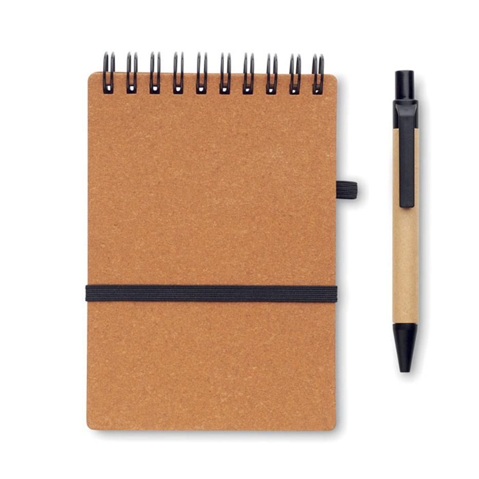 B7 Gerecycled notitieboek met balp