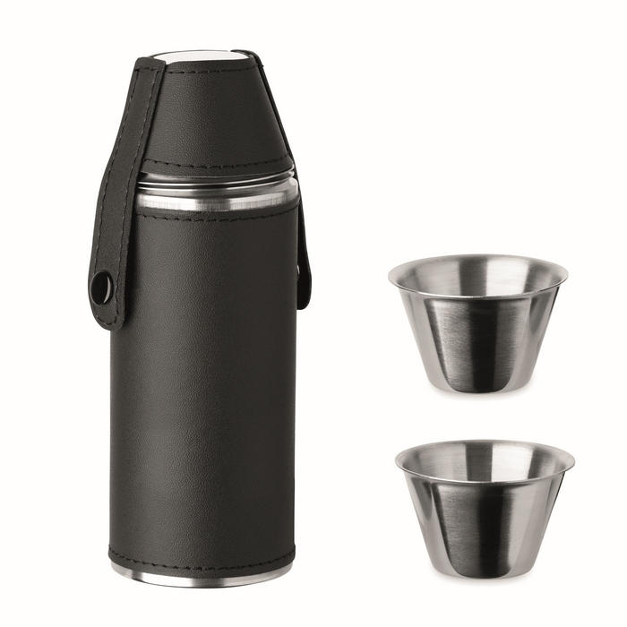 Heupfles met shot cups