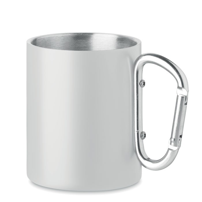 Metalen mok dubbelwandig 300ml