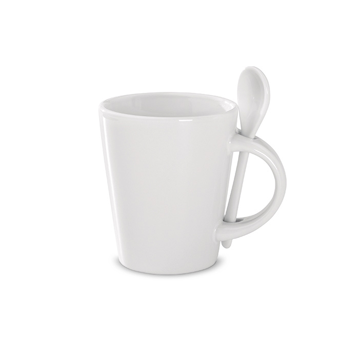 Sublimatie mok met lepel