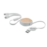 Intrekbare USB-laadkabel