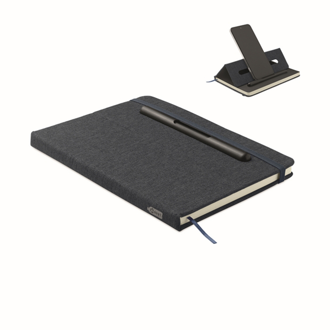 A5 notitieboek telefoonhouder