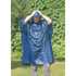 Poncho - blauw