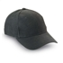 Baseball cap met sluiting - zwart