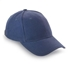 Baseball cap met sluiting - blauw