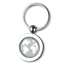 Metalen sleutelhanger - zilver