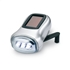 LED zaklamp groene energie - mat zilver