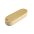Houten uitklapbare USB stick - beige
