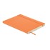 A5 gerecycled notitieboek - oranje