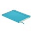 A5 gerecycled notitieboek - turquoise