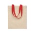 Kleine katoenen tas 140 gr/m² - rood