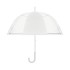23 inch handmatige paraplu - wit