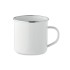 Geëmailleerde sublimatie 500ml - wit