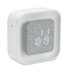 Gerecyclede ABS/PET wekker - wit