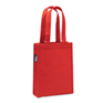 Klein geschenktasje van RPET-vi - rood