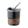 Enkelwandige beker 260ml - zwart