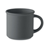Keramische mok 300ml matte afwe - donker grijs