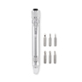 Gerecycleerde multi tool pen - zilver