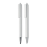 Gerecycled aluminium pennenset - wit