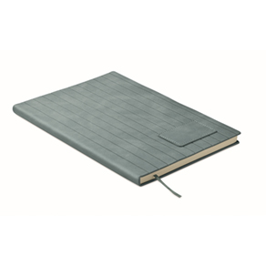 A5 notitieboek in smokey PU - petrol