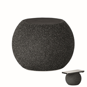 15W speaker met oplader - zwart