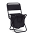Opvouwbare stoel/koeltas - zwart