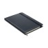 Gerecycled PU A5 notitieboek - zwart