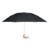 23 Inch opvouwbare paraplu - zwart