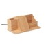 Desktop draadloze lader 15W - hout