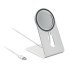 Draadloze magnetische oplader - mat zilver