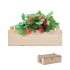 Aardbeienpakket in houten krat - hout