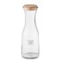 Karaf van gerecycled glas 1L - transparant