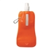 Opvouwbare drinkfles - transparant oranje