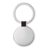 Metalen sleutelhanger - zwart