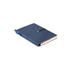 Gerecycled notitieboekje pen - blauw