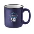 Keramische vintage beker - Dark navy