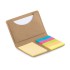 Memoblaadjes en pagina labels - beige