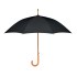 23,5" paraplu RPET - zwart