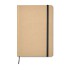 Recycled A5 notitieboek - zwart