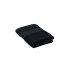 Handdoek organisch 100x50 - zwart