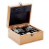 Luxe whiskey set in bamboe box - hout