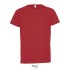 SPORTY kinder t-shirt 140g - Rood