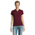 PERFECT DAMES POLO 180 - Burgundy