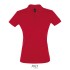 PERFECT dames polo 180g - Rood