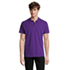 SPRING II HEREN Polo 210g - dark purple