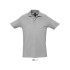 SPRING II HEREN Polo 210g - Zandgrijs