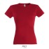 MISS dames t-shirt 150g - Rood