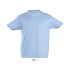 IMPERIAL kind t-shirt 190g - Hemels blauw