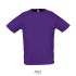 SPORTYheren t-shirt 140g - dark purple