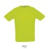 SPORTYheren t-shirt 140g - neon green